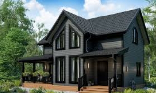 Проекты каркасных домов с террасой от 3579 рублей | Строй-Нжк