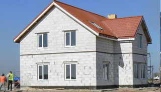 Построить двухэтажный дом из газобетона в Нижнеудинске - Строй-Нжк от 132912 рублей
