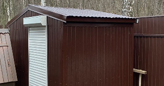 Сарай из металлопрофиля в Нижнеудинске для дачи от Строй-Нжк от 40896 рублей